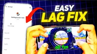 How To Fix Lag In BGMI /PUBG MOBILE Lag Solution 🔥✅️