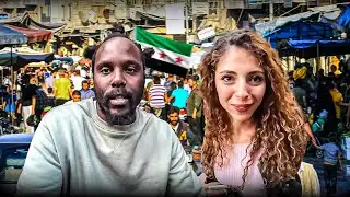 Syrian Girl Shows Me Around For The First Time Under Rebel Control!!!