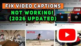 How to Fix YouTube Captions Not Working (2026 Updated) | Fix Auto Captions & Subtitles Not Showing