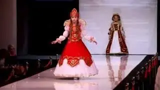 Детские костюмы на Новый год 2016 для девочки ★ Детский показ мод в Москве