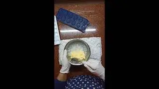 Evde organik tereyağı yapımı