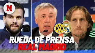 DIRECTO FINAL CHAMPIONS I Rueda de prensa Ancelotti, Modric y Nacho I Borussia Dortmund-Real Madrid
