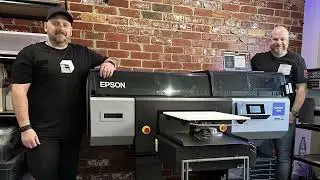 Merch Bunny Interview, the newest Epson F3000 DTG/DTF installed by the Machines Plus team.