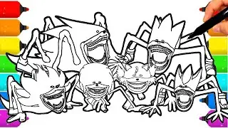 Sonic Coloring Pages NEW Sonic Team NEW Sonic in the movie 3 Tails, Shin Sonic Tapes COLORING 5
