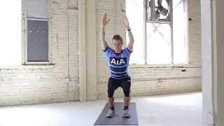 One-Minute Abs: Chair Pose Touch With Nicky Holender