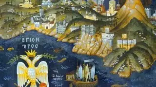 Над Афоном Небо голубое. Авторская песня