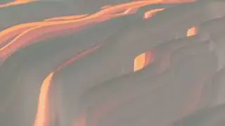 Liquid 3d Light Waves - 4k, Free Stock Footage, Copyright Free,  Background, 10-sec loop
