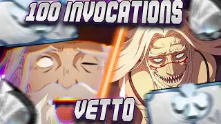 100 INVOCATIONS SUR VETTO  SUR BLACK CLOVER MOBILE 