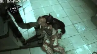 The best silent takedown in Arkham Asylum EVER!