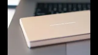 LaCie Porsche Design 2TB Hard Drive Unboxing