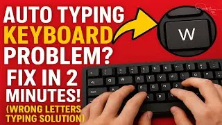 Auto Typing Keyboard Problem? Fix in 2 Minutes! (Wrong Letters Typing Solution)