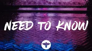 Doja Cat - Need To Know (Lyrics)