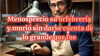 Historia de un orfebre soñaba con hacer obras memorables, lo logró pero murió sin darse.