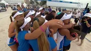 2019 NCAA Beach Volleyball Championship: No. 2 UCLA routs No. 5 LSU, advances to the championship...
