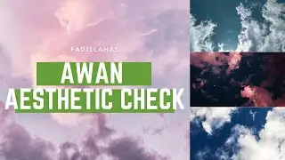 Cara Menambahkan Awan Aesthetic Pada foto  (xiaomi) || 
