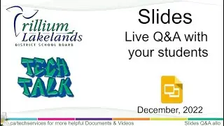 Tech Talk - ep.45 - Q&A in Slides