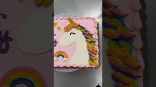Unicorn cake!!🦄🌈 