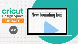 Updated bounding box for text and shapes | Cricut Design Space
