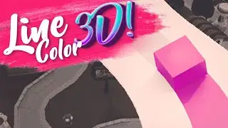 Relax With This Beautiful 3D Coloring Game! Line Color 3D