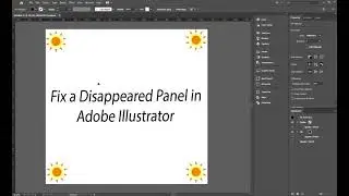 Fix Missing Panels in Adobe Illustrator