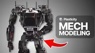 How to 3D Model Mechs in Plasticity - Mechanical Joint