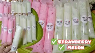 JUALAN INI SAMPE BISA BELI MOBIL..!! ES LILIN LUMUT STRAWBERRY MELON, SUSU BANGET