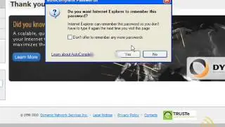 Wireless Networking - Setting Up A DynDNS Account