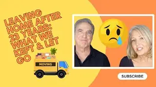 Downsizing After 23 Years: Our Journey to a Simpler Life Before Moving Abroad. #closertohappy
