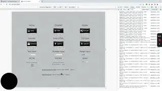 HTML Control Interface Messaging And DomHandler