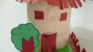 hut craft idea for school project#youtubevideo