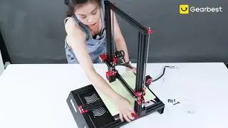 Alfawise U20 ONE 3.5 inch Touch Screen 3D Printer 300 x 300 x 400mm Double Z-axis  -