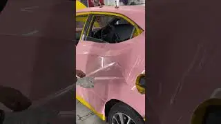 HONDA BRIO FULL STICKER PINK GLOSS