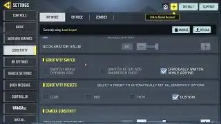 Call of Duty: Mobile Game loop Emulator  Sensitivity setting  PC Gameplay Tamil