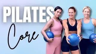40 Min Pilates Ball Core Workout – Strengthen & Sculpt | Mini Ball Challenge
