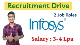 Infosys Recruitment 2021| Infosys Off Campus 2021 | Infosys  Hiring Freshers
