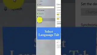 Change your language on Windows 10 