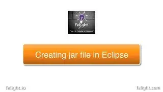 [Eclipse IDE] Creating jar file in Eclipse
