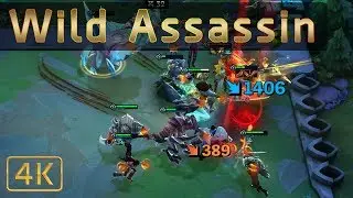 Wild Assasins - LoL TFT in 4k - Building a non cookie cutter Team with no 3 star Units