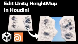 Edit Unity Heightmap In Houdini