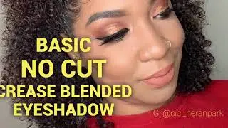 Basic Everyday Eyeshadow l Morphe 35V Stunning Vibes l Gold & Brown Day look l GRWM l No Cut Crease
