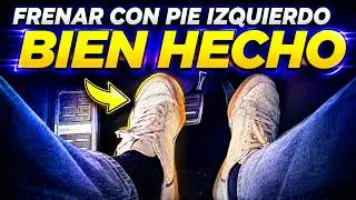 How to BRAKE with your LEFT FOOT: step-by-step technique