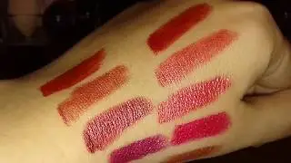 Metallic Lipstick Swatches - Matte Superiority 💄💄💄