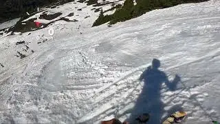 Novice Skier Gets Scared and Considers Yelling For Help!