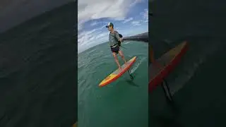 Deslizando no flow do downwind #downwindfoil #surfline