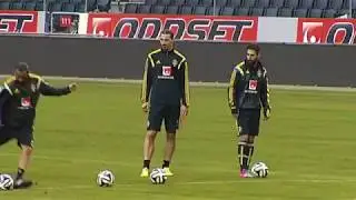 Zlatan Ibrahimović Crossbar Challenge