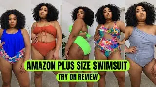 AMAZON PLUS SIZE SWIMSUIT REVIEW 2023 | Sizes 2X to 3X | Yulita Lee