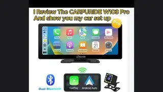 I Review The CARPURIDE W103 Pro,  plus the set up in my car