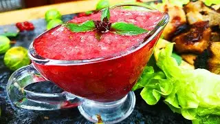Summer sauce for any meat. Now is the time to cook it!