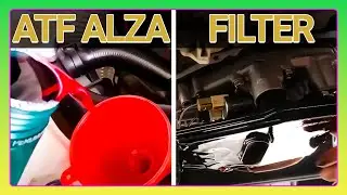 tukar minyak gearbox auto alza | perodua alza atf fluid change | alza transmission fluid #diy
