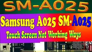 Samsung A02 SM-A025 Touch Screen NOT Working Problem Repair Solution Jumper Ways 